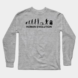 Human Evolution Long Sleeve T-Shirt